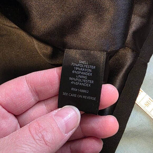 Long Black Vest with Tie Up Belt from Torrid, size 2 - Picture 8 of 9